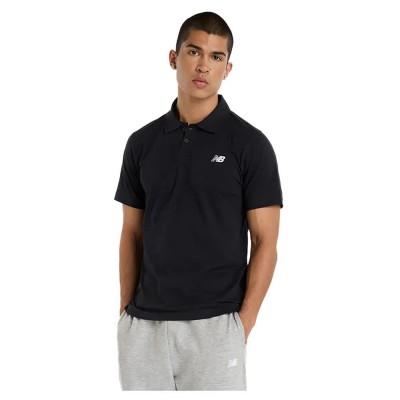 къси,панталони,мъжки,блузи,с,яка,new,balance,jersey,short,sleeve,polo,black,001,(black)