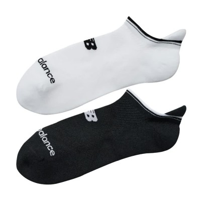 чорапи,мъжки,чорапи,new,balance,run,repreve,no,show,socks,2,pairs,white,black,113,(white,black)