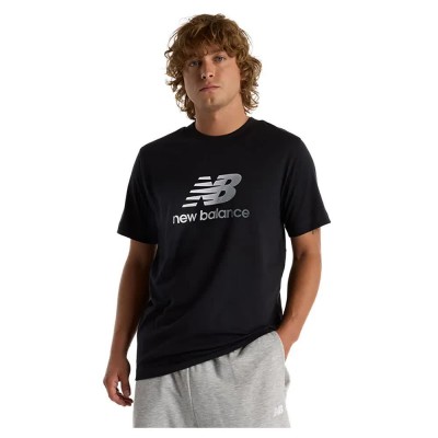 тениска,мъжки,тениски,new,balance,sport,essentials,gradient,logo,short,sleeve,t,shirt,black,001,(black)