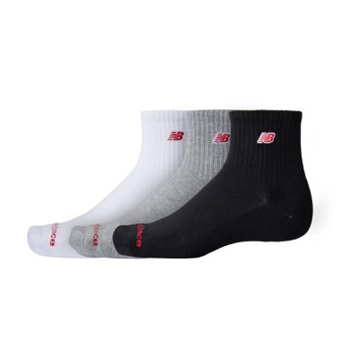 чорапи,мъжки,чорапи,new,balance,patch,logo,ankle,short,socks,3,pairs,white,multi,114,(multicolor)