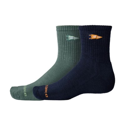 чорапи,мъжки,чорапи,new,balance,varsity,pennant,ankle,short,socks,2,pairs,green,blue,(assorted,3,colors,997)