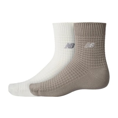 чорапи,мъжки,чорапи,new,balance,waffle,ankle,short,socks,2,pairs,brown,white,(assorted,1,colors,996)