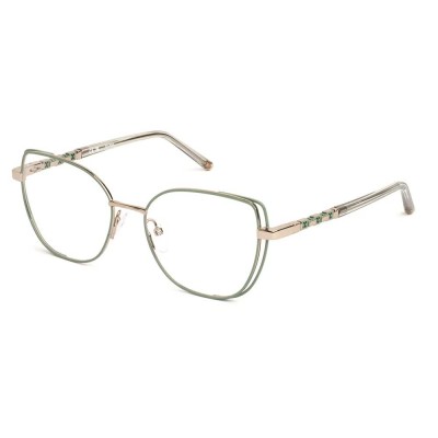 очила,escada,vese69,54,mm,woman,glasses,green,(shiny,camel,with,coloured,parts)