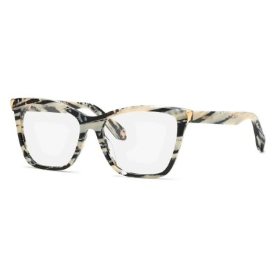 очила,roberto,cavalli,vrc101m,55,mm,woman,glasses,white,(shiny,animal,fantasy)