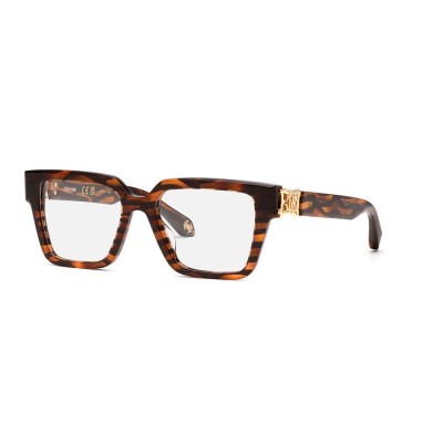 очила,roberto,cavalli,vrc100,52,mm,woman,glasses,shiny,striped,chelsea,havana,(brown)
