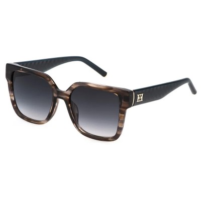 слънчеви,очила,слънчеви,очила,escada,sese64,woman,sunglasses,brown,(shiny,striped,blue,brown)