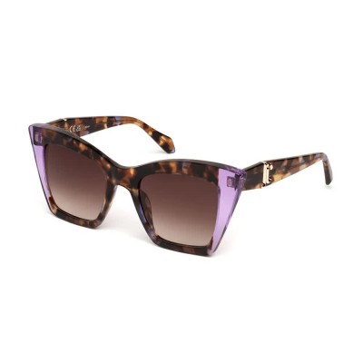 слънчеви,очила,слънчеви,очила,just,cavalli,sjc106v,woman,sunglasses,shiny,brown,violet,havana,(brown)