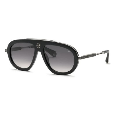 слънчеви,очила,слънчеви,очила,philipp,plein,plein,legacy,v,57,mm,sunglasses,black,(shiny,black)