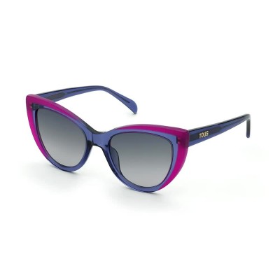слънчеви,очила,слънчеви,очила,tous,stoc34v,woman,sunglasses,blue,purple,(shiny,opal,violet)