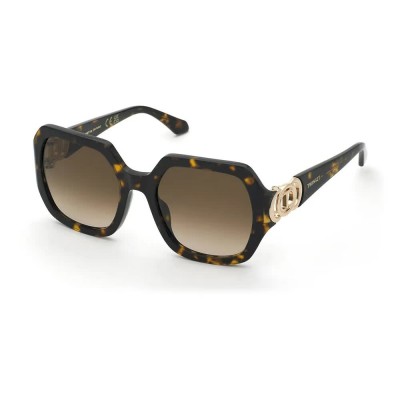 слънчеви,очила,слънчеви,очила,twinset,stw066,woman,sunglasses,shiny,brown,yellow,havana,(black)