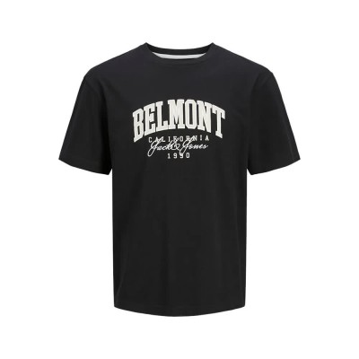 тениска,мъжки,тениски,jack,&,jones,detroit,short,sleeve,t,shirt,black,(black)