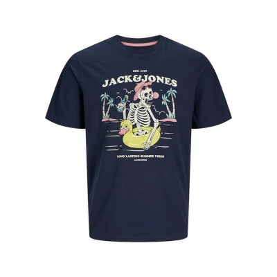тениска,мъжки,тениски,jack,&,jones,elijah,short,sleeve,t,shirt,blue,(sky,captain)