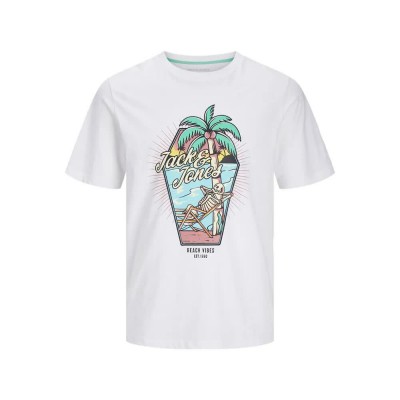 тениска,мъжки,тениски,jack,&,jones,elijah,short,sleeve,t,shirt,white