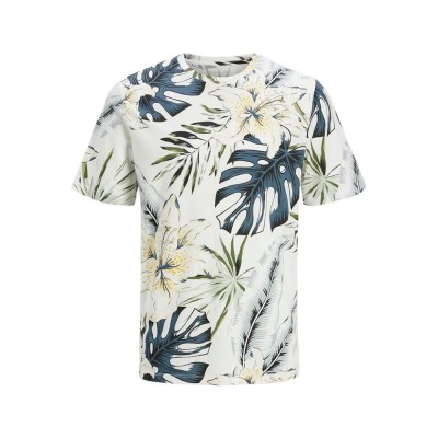 тениска,мъжки,тениски,jack,&,jones,hawaii,aop,short,sleeve,t,shirt,white,(cloud,dancer)