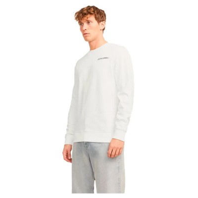 блуза,мъжки,пуловери,jack,&,jones,hawaii,sweatshirt,cloud,dancer,(white)