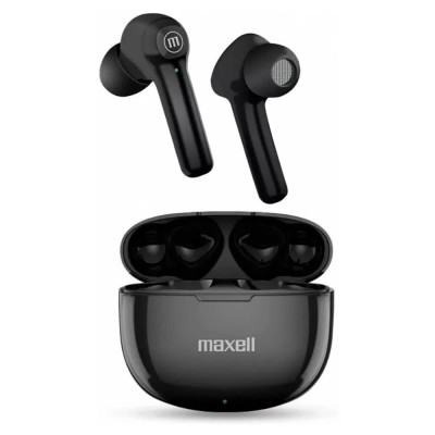 слушалки,слушалки,maxell,dynamic+,wireless,earphones,black,(black,blue)