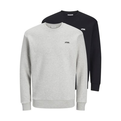 блуза,мъжки,пуловери,jack,&,jones,script,bradley,sweatshirt,2,units,grey