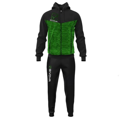 анцуг,детски,анцузи,givova,visa,melange,tracksuit,black,(black,melange)