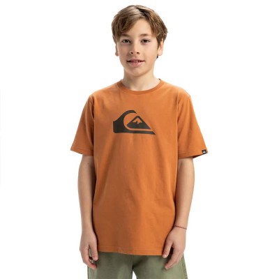 тениска,детски,тениски,quiksilver,ev,comp,logo,short,sleeve,t,shirt,bran,(orange)