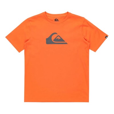 тениска,детски,тениски,quiksilver,ev,comp,logo,short,sleeve,t,shirt,tigerlily,(orange)