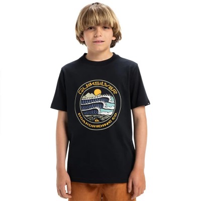 тениска,детски,тениски,quiksilver,evo,three,seas,short,sleeve,t,shirt,black