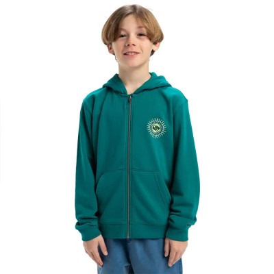 блуза,детски,блузи,quiksilver,graphic,full,zip,sweatshirt,green