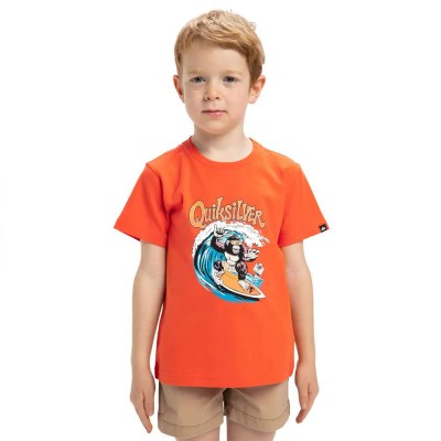 тениска,детски,тениски,quiksilver,kong,story,short,sleeve,t,shirt,orange,(tigerlily)