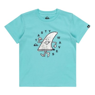 тениска,детски,тениски,quiksilver,tasty,waves,short,sleeve,t,shirt,blue,(aqua,sky)