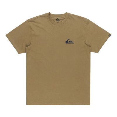 тениска,мъжки,тениски,quiksilver,ev,mini,logo,short,sleeve,t,shirt,aloe,(brown)