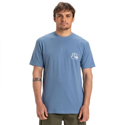 тениска,мъжки,тениски,quiksilver,evo,original,bs,short,sleeve,t,shirt,blue,(coronet,blue)