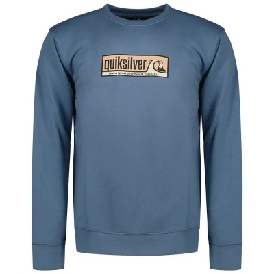 блуза,мъжки,пуловери,quiksilver,graphic,mix,sweatshirt,blue,(coronet,blue)