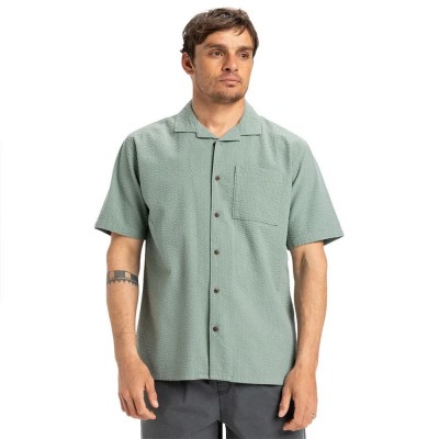 риза,с,къс,ръкав,мъжки,ризи,quiksilver,heartbeat,short,sleeve,shirt,green