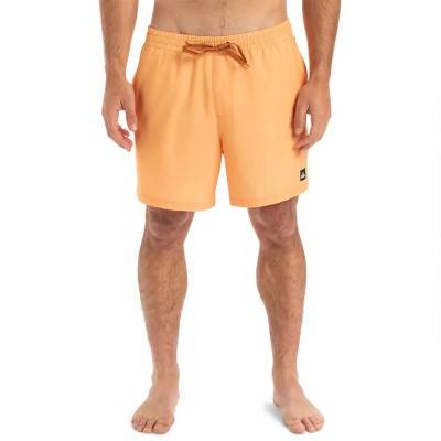 бански,гащета,мъжки,бански,костюми,quiksilver,surfsilk,solid,volley,16´´,swimming,shorts,chamois,(orange)