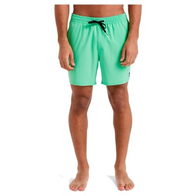 бански,гащета,мъжки,бански,костюми,quiksilver,surfsilk,solid,volley,16´´,swimming,shorts,summer,green,(green)