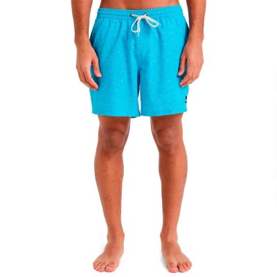 бански,гащета,мъжки,бански,костюми,quiksilver,surfsilk,straight,volley,16´´,swimming,shorts,milky,blue,mini,chaos,(blue)
