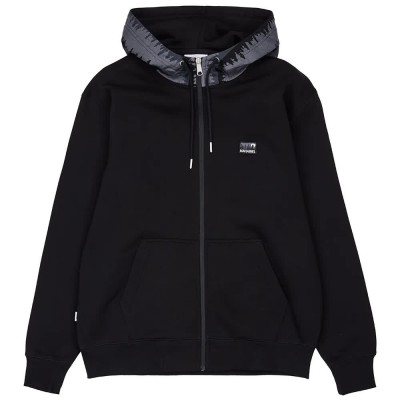 блуза,мъжки,пуловери,makia,shoreline,full,zip,sweatshirt,black