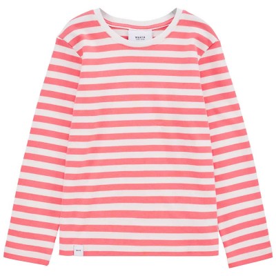 тениска,детски,тениски,makia,vekstad,long,sleeve,t,shirt,red,(coral,off,white)