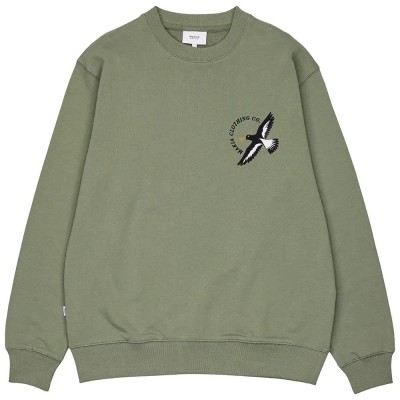 блуза,мъжки,пуловери,makia,wader,sweatshirt,deep,sage,(green)