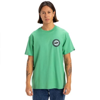 тениска,мъжки,тениски,quiksilver,circle,back,short,sleeve,t,shirt,green,spruce,(green)