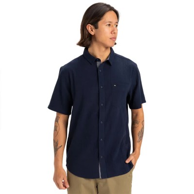 риза,с,къс,ръкав,мъжки,ризи,quiksilver,time,box,short,sleeve,shirt,dark,navy,(blue)