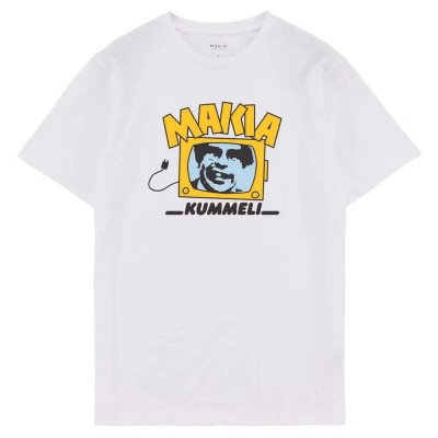 тениска,мъжки,тениски,makia,kyllä,lähtee,short,sleeve,t,shirt,white