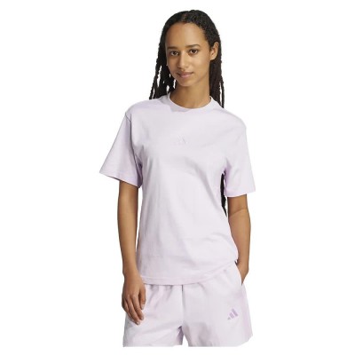 тениска,дамски,тениски,adidas,essentials,3,stripes,cotton,short,sleeve,t,shirt,ice,lavender,bliss,lilac,(purple)
