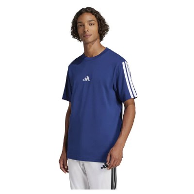 тениска,мъжки,тениски,adidas,essentials,3,stripes,single,jersey,short,sleeve,t,shirt,blue,(dark,blue,white,2)
