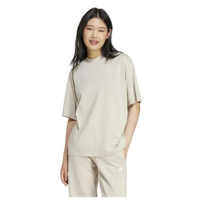тениска,дамски,тениски,adidas,essentials,contemporary,logo,boyfriend,short,sleeve,t,shirt,wonder,alumina,(beige)