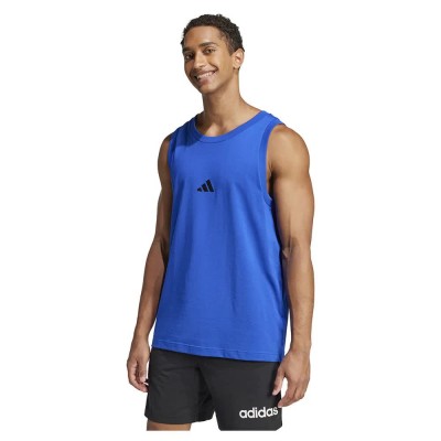 тениска,мъжки,тениски,adidas,essentials,small,logo,sleeveless,t,shirt,blue,(team,royal,blue,black)