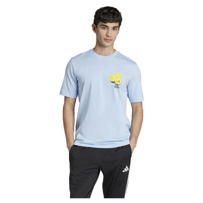 тениска,мъжки,тениски,adidas,lounge,still,life,lemons,graphic,short,sleeve,t,shirt,blue,(glow,blue)