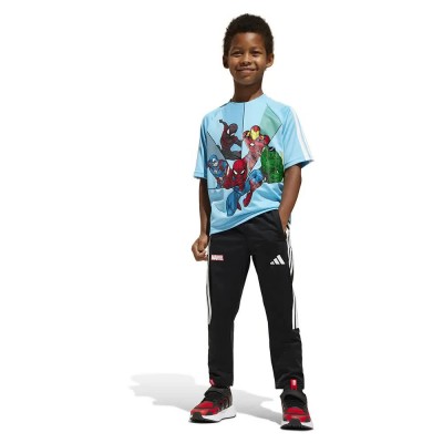 тениска,детски,тениски,adidas,x,marvel,spider,man,short,sleeve,t,shirt,blue,(bright,cyan,white,multicolor)