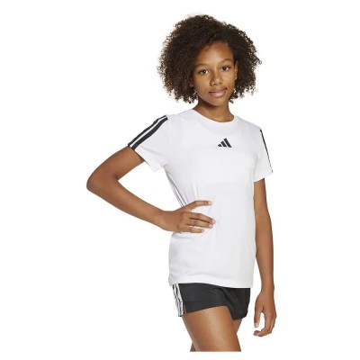 тениска,детски,тениски,adidas,training,essentials,3,stripes,short,sleeve,t,shirt,white,(white,black)