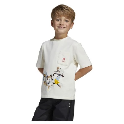 тениска,детски,тениски,adidas,x,disney,mickey,mouse,short,sleeve,t,shirt,off,white,pure,ruby,(beige)