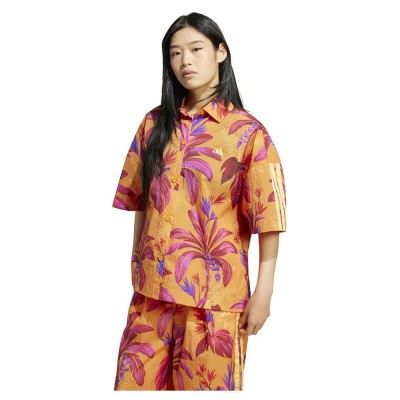 риза,с,къс,ръкав,дамски,блузи,дамски,ризи,adidas,x,farm,premium,short,sleeve,shirt,orange,(bright,orange,semi,spark,lucid,fuchsia)